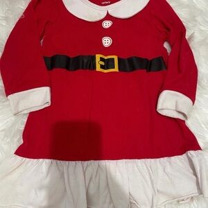 Carter's girls Santa Dress